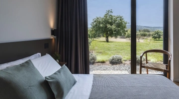 Chambre avec vue sur la campagne