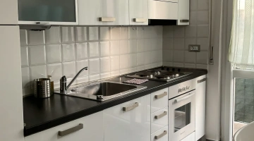 Ausgestattete Küche