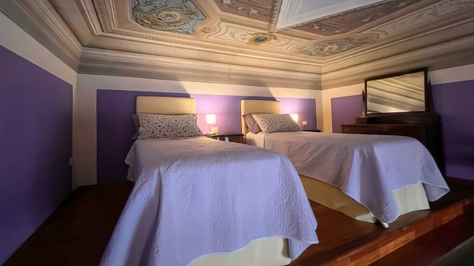 Chambre avec lits simples