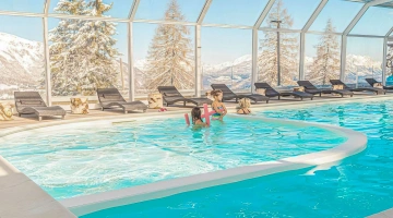 Piscina accessibile anche ai bambini