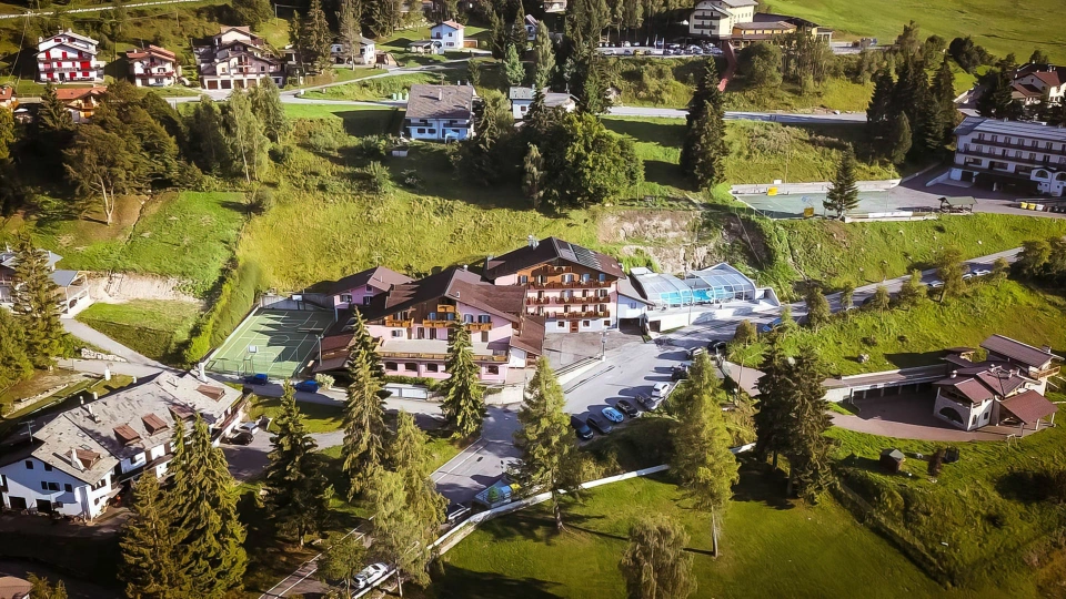 Struttura vista dall'alto