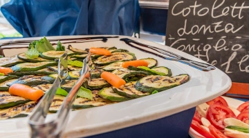 Verdure a buffet