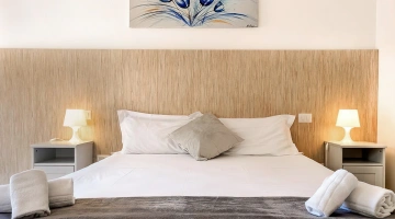 Camera con letto matrimoniale