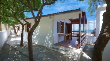 Bungalow con veranda esterna