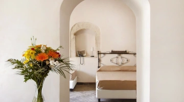 Dettaglio arredi in una sistemazione