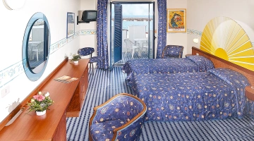 Doppelzimmer mit Einzelbetten