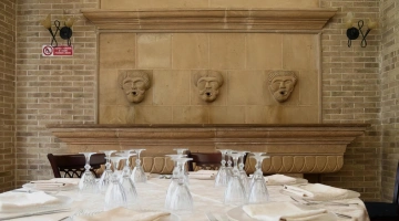 Dettaglio sala ristorante