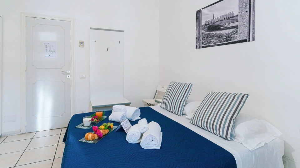 Camera in stile mediterraneo