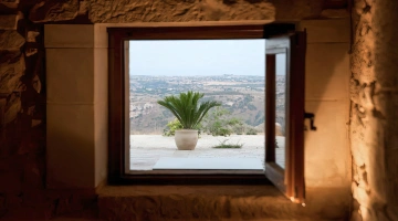 Camera con vista panoramica