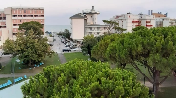 vue sur la mer depuis l'hôtel