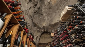 dettaglio dell'enoteca