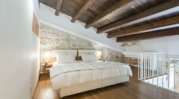 Camera matrimoniale in junior suite tripla