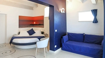 Suite con zona notte e zona giorno