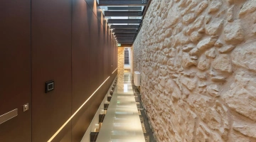 Dettagli architettonici antichi e moderni