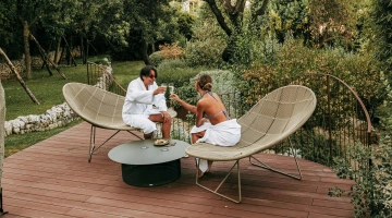 Zona relax con tisaneria