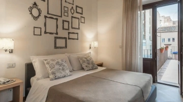 Dettaglio letto matrimoniale