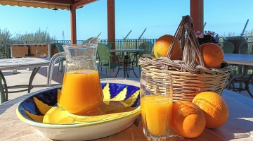 Colazione in terrazza