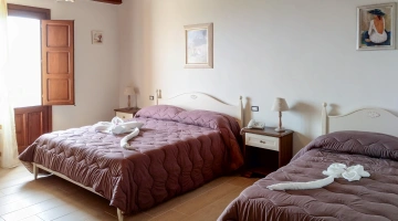 Stanza tre posti letto