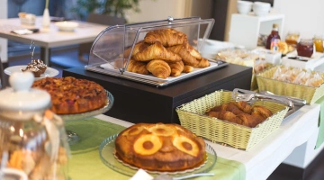 Proposte al buffet della colazione
