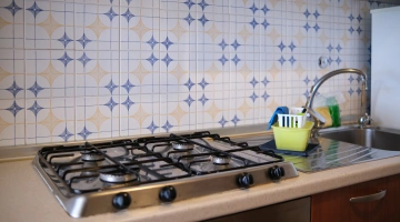 Kochnische einer Wohnung