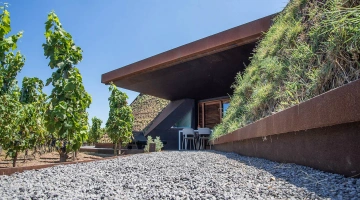 Patio privé de la Casa Caolino