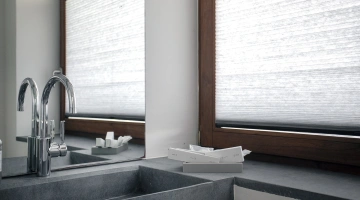 Salle de bains avec articles de toilette gratuits à Casa Caolino