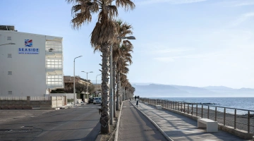 Structure en bord de mer