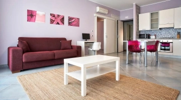 Wohnbereich in einer Dreizimmerwohnung