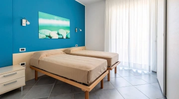 Zimmer mit Einzelbetten