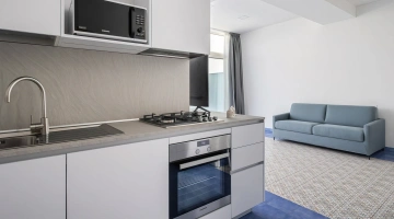 Küche in einer Wohnung