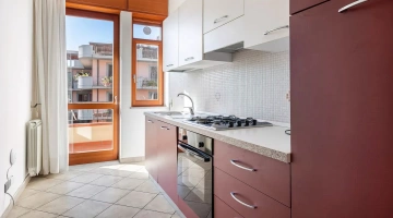 Küche in einer Dreizimmerwohnung