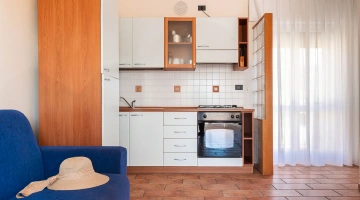 Kochnische in einer Zweizimmerwohnung