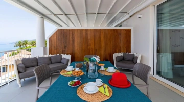 Espace extérieur aménagé