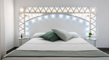 Détail de la chambre double