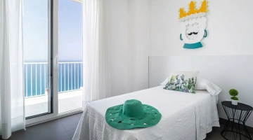Chambre simple avec vue sur la mer