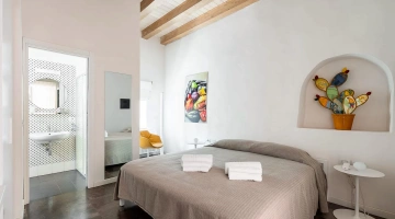Chambre double avec salle de bain