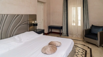 Chambre double avec balcon