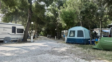 Piazzole per camper e tende