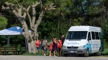 Navetta per la spiaggia