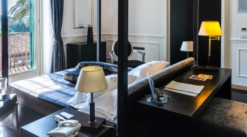 Chambre double avec bureau