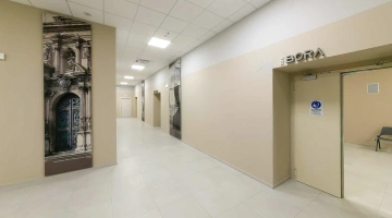 Couloir menant aux chambres