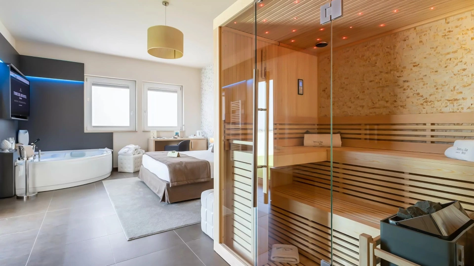 Junior Suite con sauna