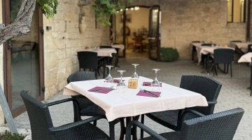 Restaurant avec terrasse