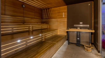 Sauna dans le centre de bien-être