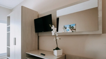 Detail of furnishings in a room