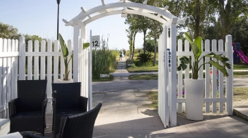 Entrance to the beach