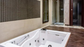 Vasca idromassaggio in Junior Suite