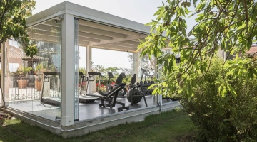 Area fitness in giardino