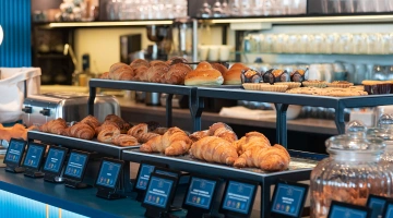 Fresh croissants for breakfast