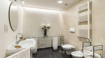 Private bathroom in the room